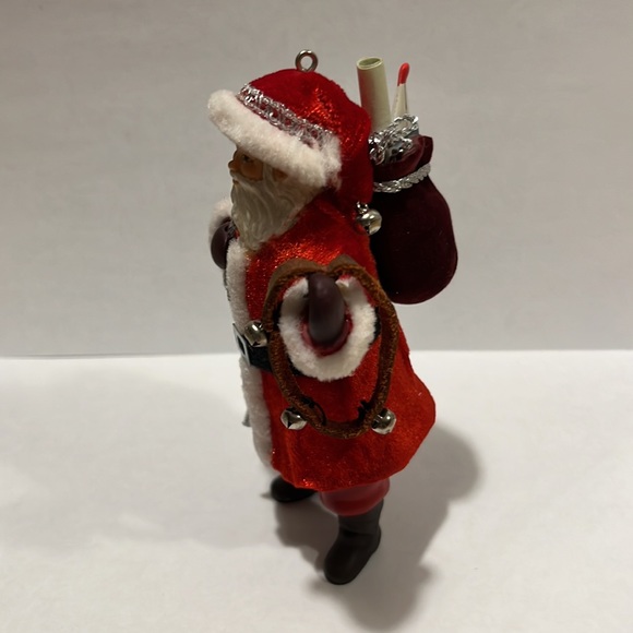 Hallmark 2008 Father Christmas Series 5th Ornament Keepsake Red White - Picture 9 of 9